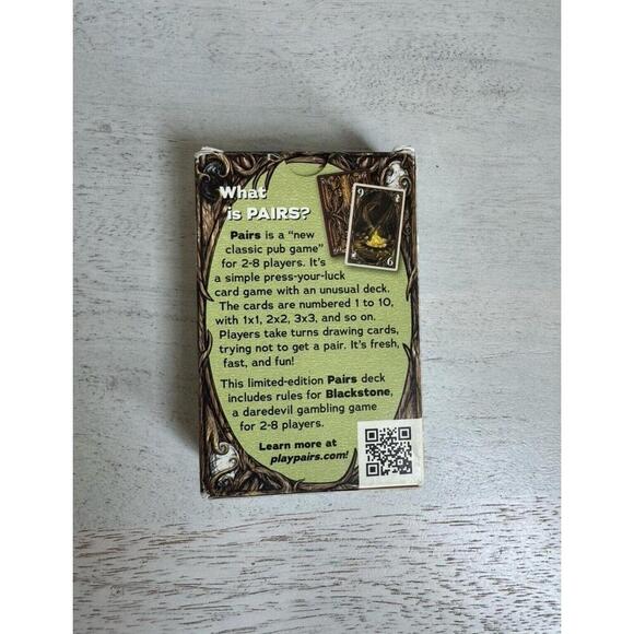 Pairs Modegan Deck Card Game Name of The Wind Cheapass CAG 210 Shane - Picture 2 of 2